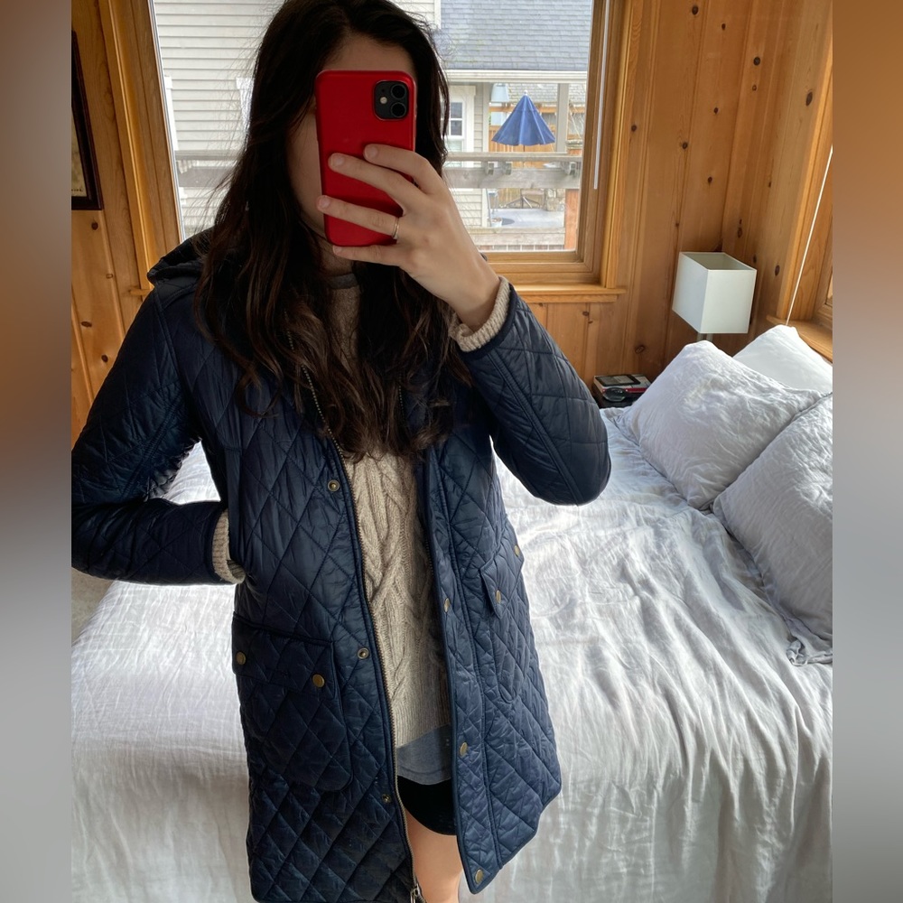 Barbour Quilted Thin Puffer Jacket